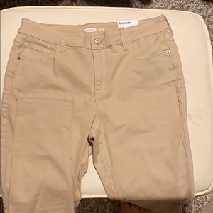 Brand new old navy pants with tags skinny size 12